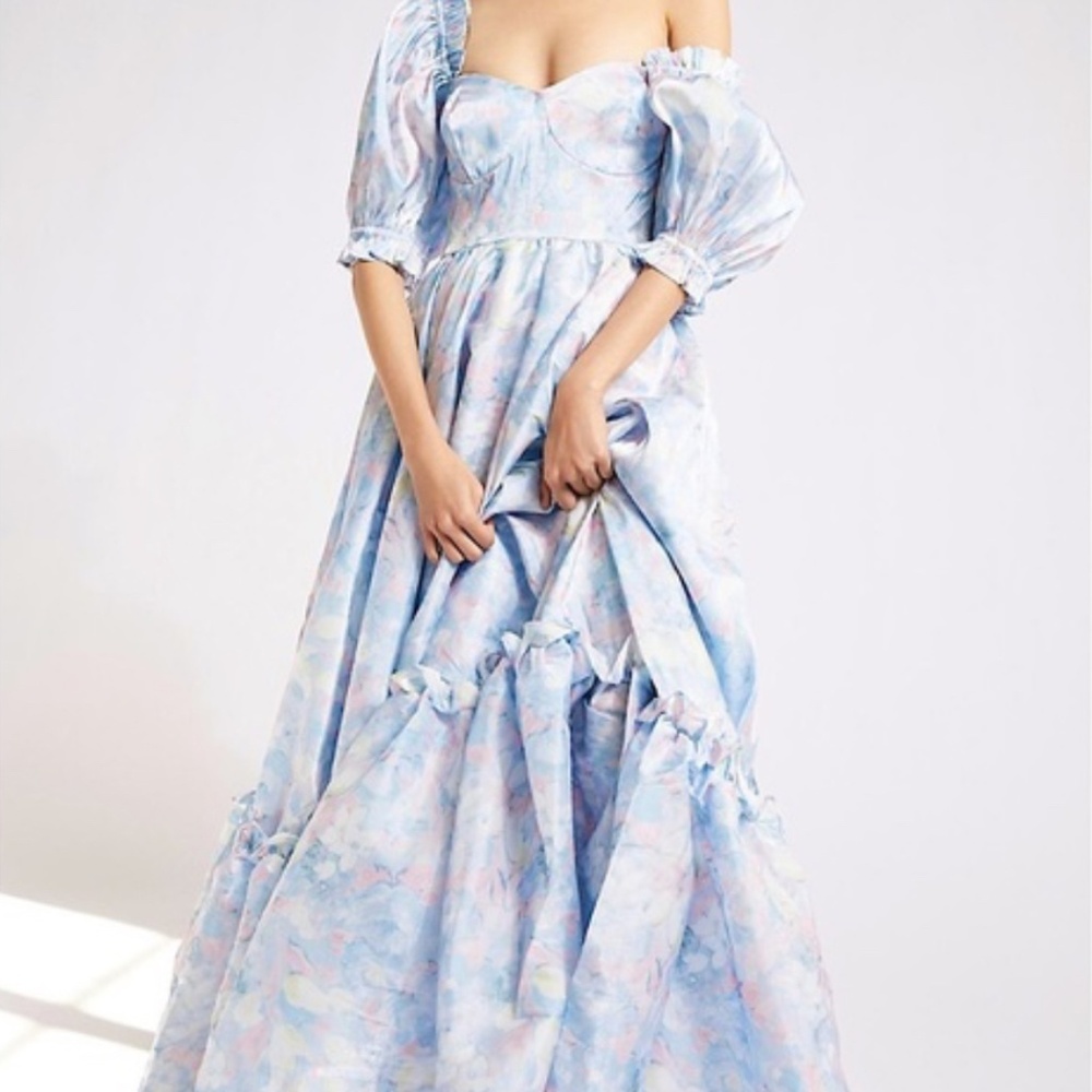 Selkie ‘The Ritz’ gown in ‘Monet’